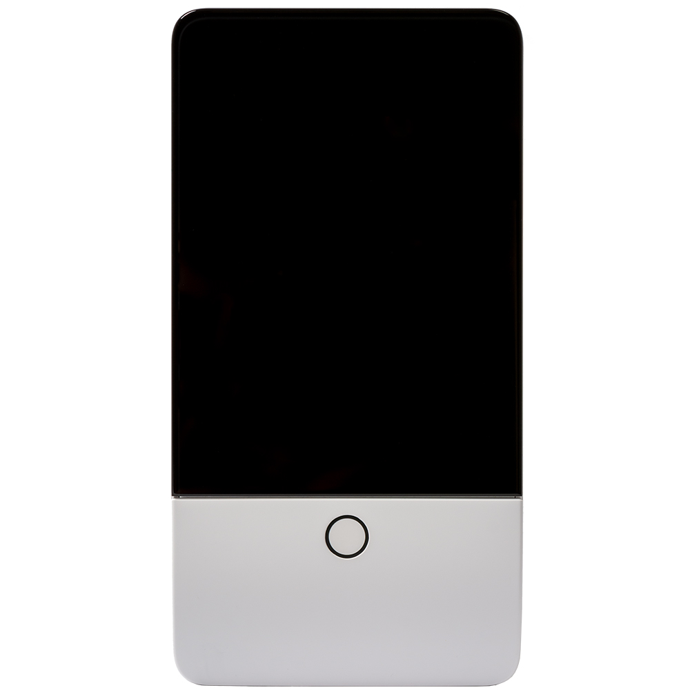 Jablotron 5" Funk-Touchbedienteil NATUS, weiß, Frontansicht