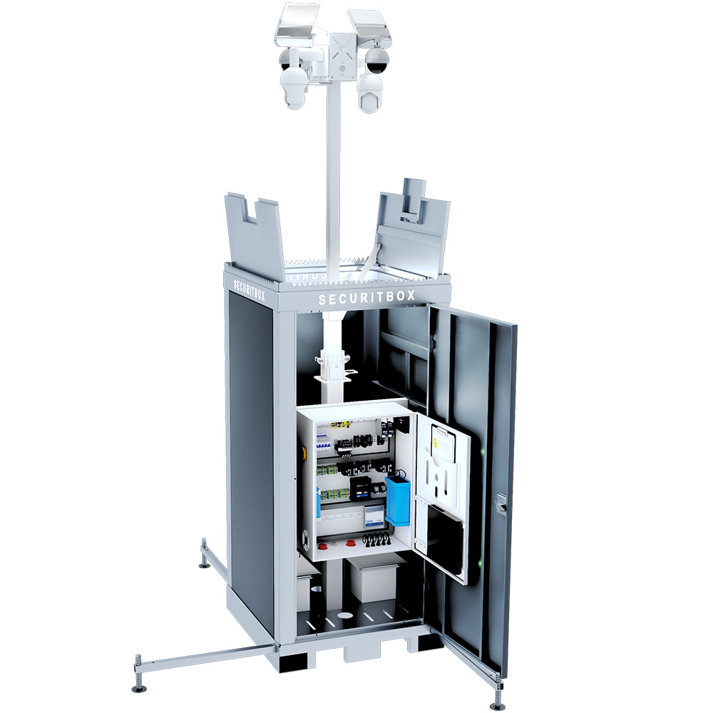 Securitbox Videoturm, easy, inkl. Dach-3