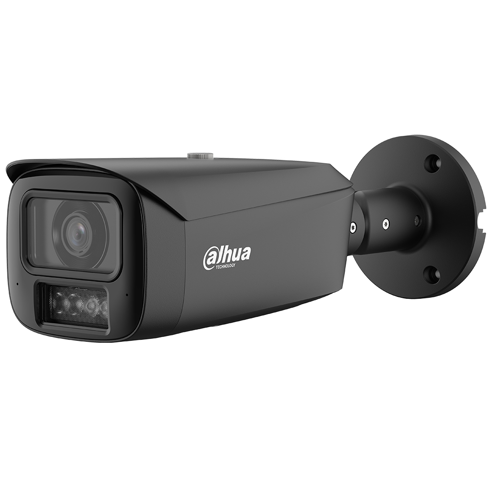 IP-Bullet-Kamera, 6 MP, 2,8 mm, IR 80 m, IP67, IK10, schwarz