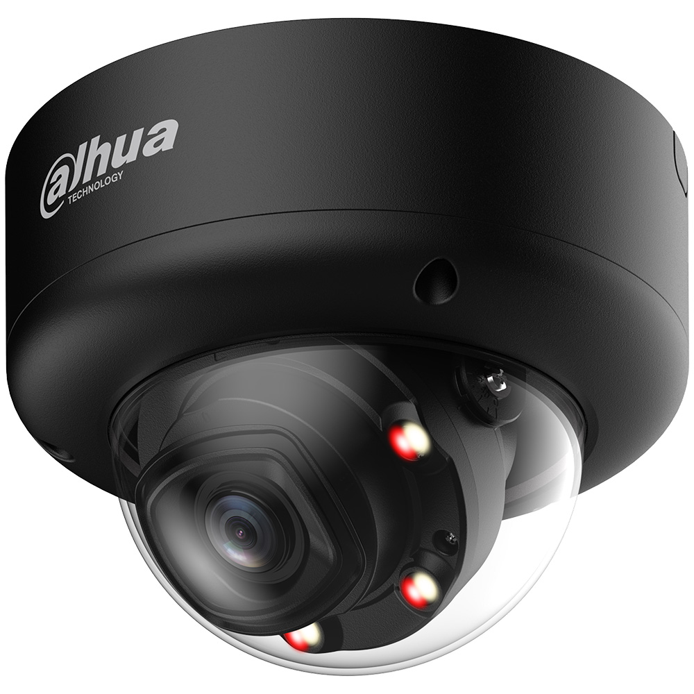 IP-Dome-Kamera, 8 MP, 8 - 32 mm, IR 80 m, IP67, IK10, schwarz
