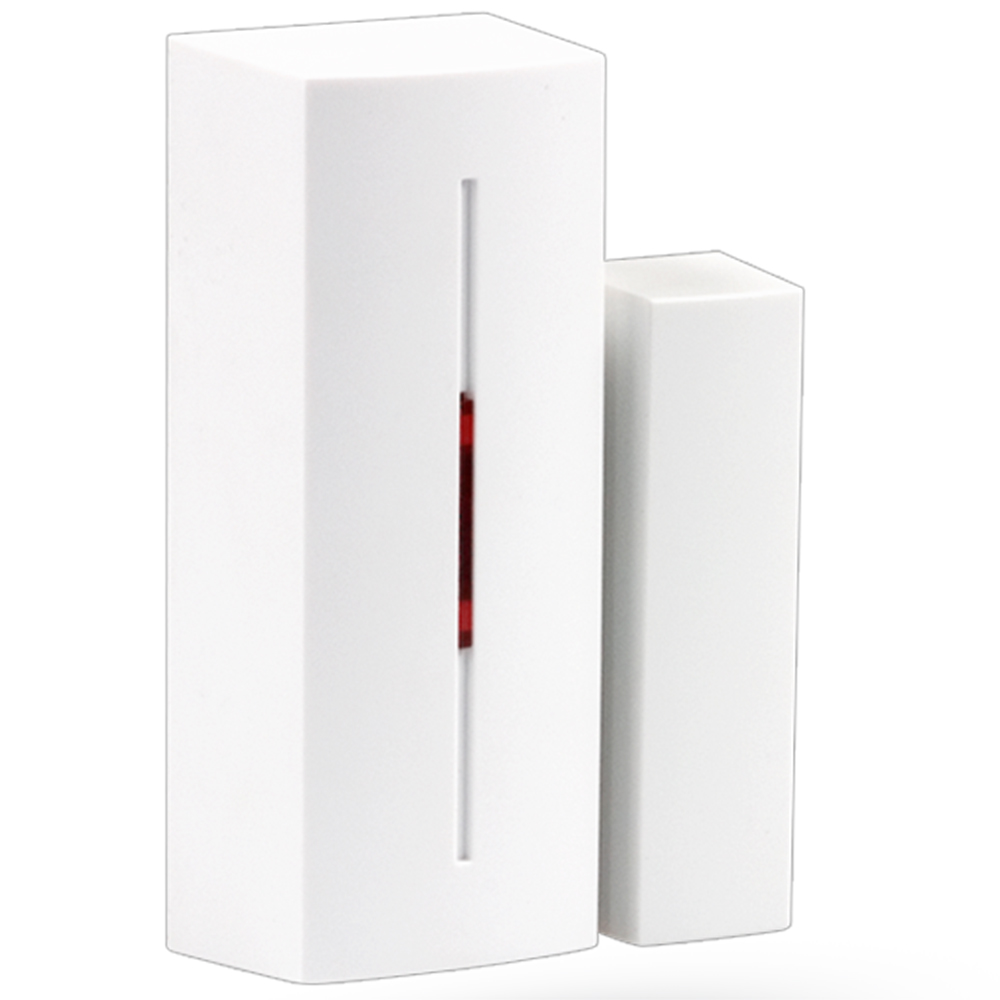 Jablotron Funk-Magnetkontakt, weiß, Sensor und Magnet, LED