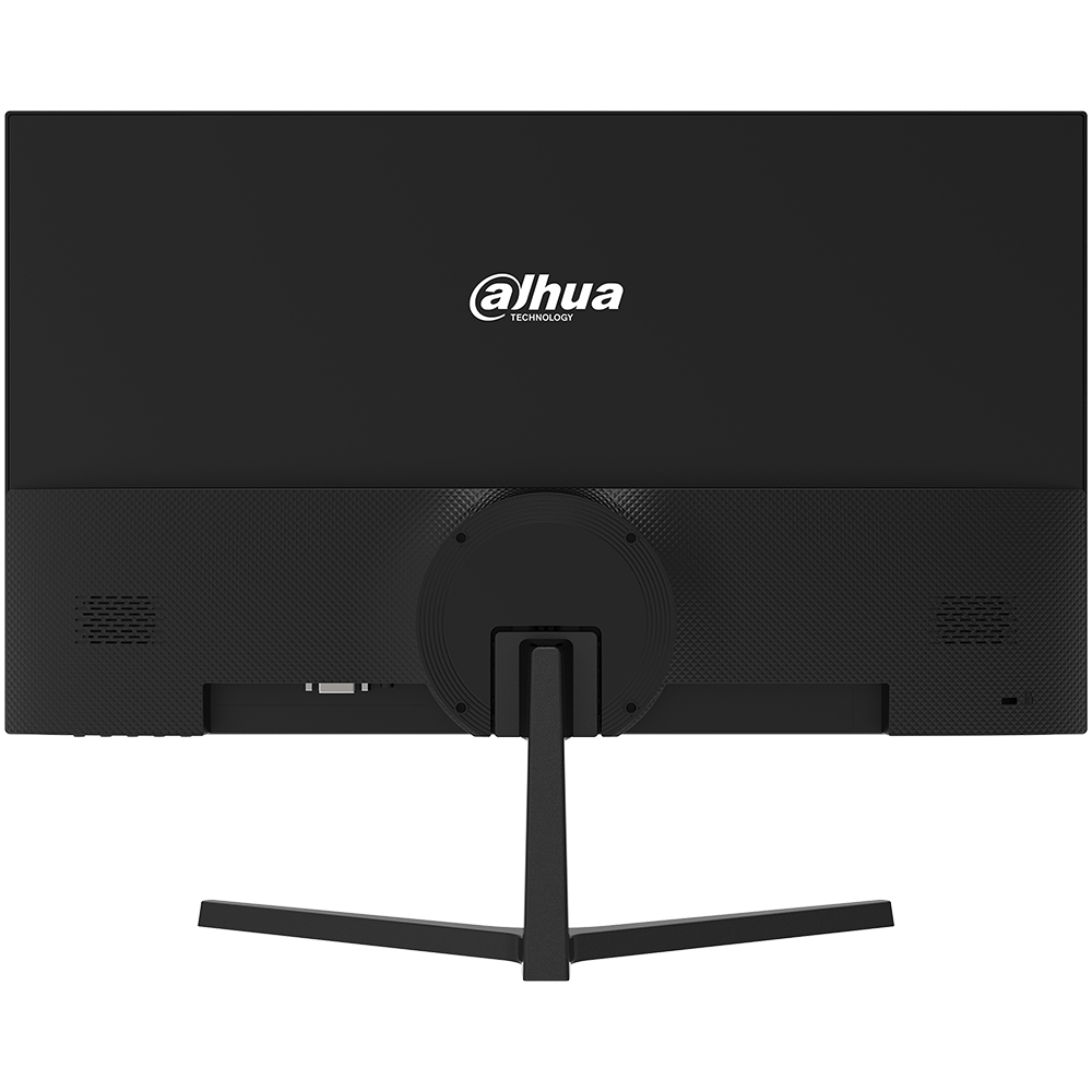 monitor, All-in-One, schwarz, Rücken, Ständer