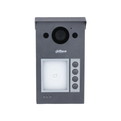 Dahua Außen-Zwei-Draht-Türsprechstelle, 2MP, grau DHI-VTO3312Q-P-2