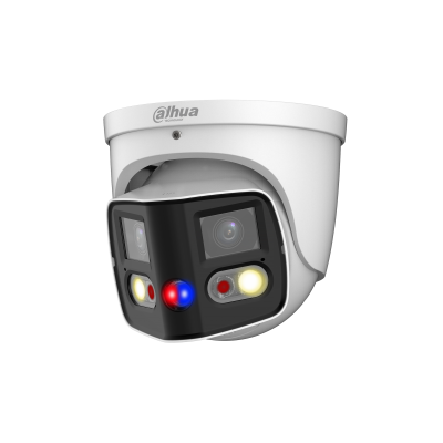Dahua IP-Dual-Lens-Kamera, Splicing, TiOC, 2x4MP, 3,6mm fix, PoE, IR 25m, SMD 4.0, weiß-1