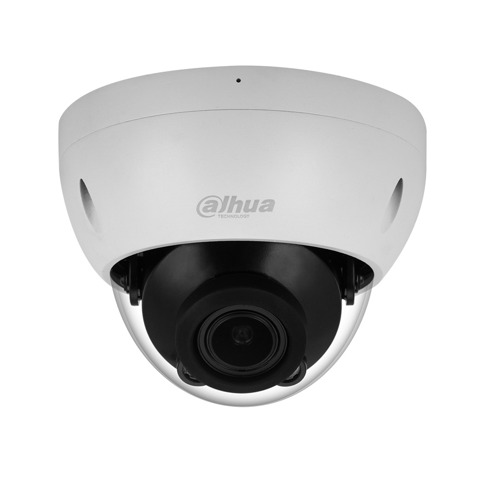 Dahua IP-Dome-Kamera 5MP, 2,7 – 13,5mm vario, IR 40m, PoE, IP67, weiss-1