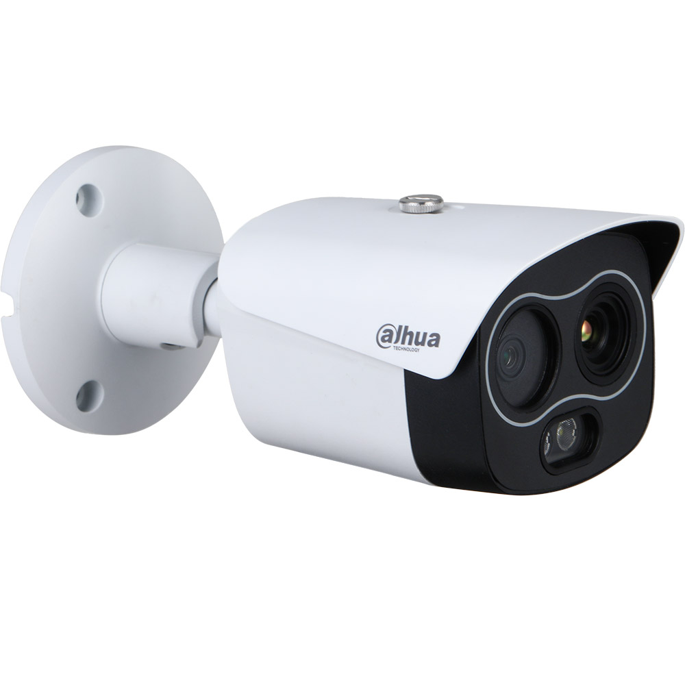 Dahua IP-Thermal-Bullet-Kamera, 4 MP, 3,5/4mm, IR 30m, IP67, weiß-3