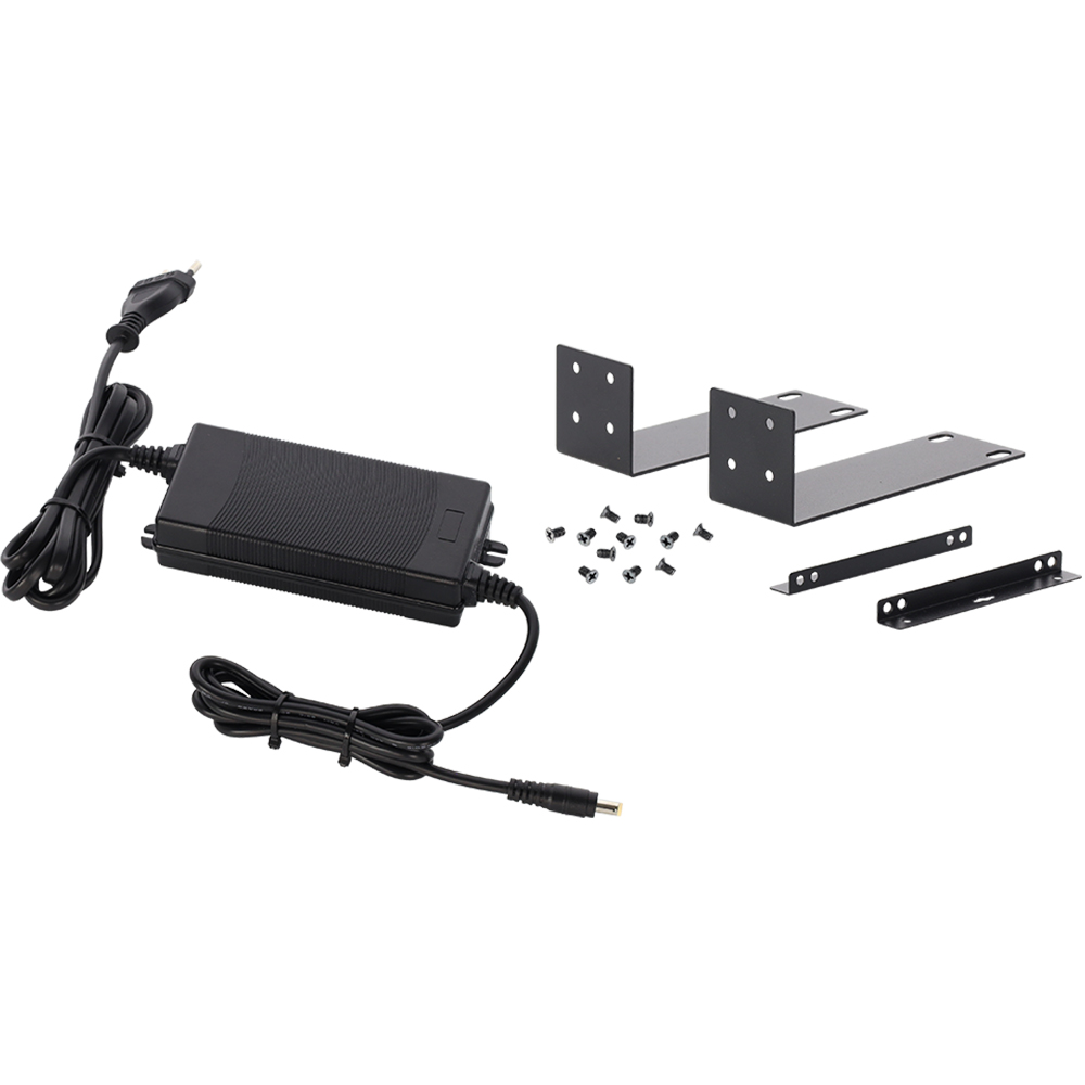 Pulsar PoE-Switch, 12 Ports, 8 Ports PoE, 90W, Desktop, Rack, schwarz-1