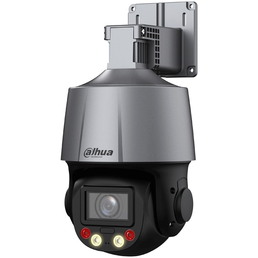 Dahua IP-PTZ-Dome-Kamera 4MP, 2,7 - 13,5mm, IR 50m, IP66, grau-1