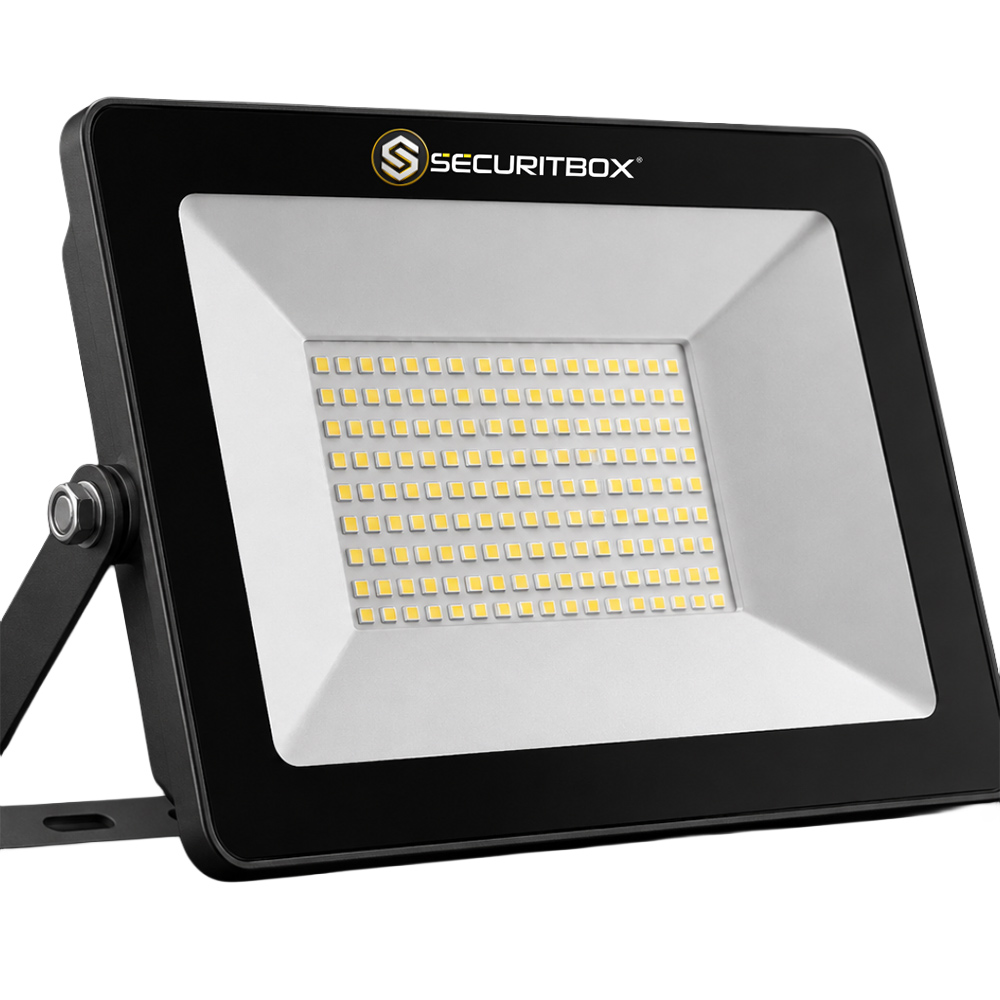 LED-Panel, Flutlicht, Securibox, Schwarz, Kauflicht