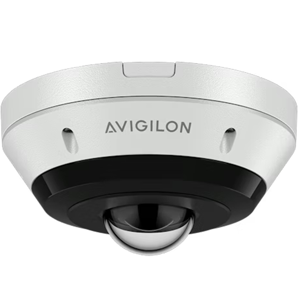 IP-Fisheye-Kamera, 8 MP, 1,4 mm, IR 17 m, IP66, IP67, IK10, NDAA, weiß