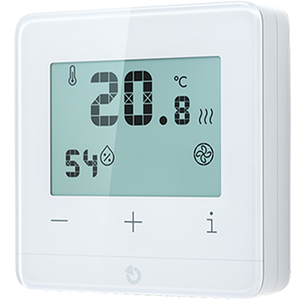 Funk-Thermostat, weiß