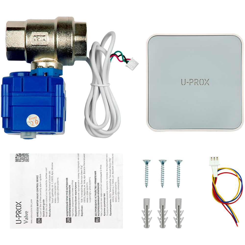 U-PROX Funk-Heizungsventil, 868 - 868,6 MHz, DN20(3/4"), weiß-5