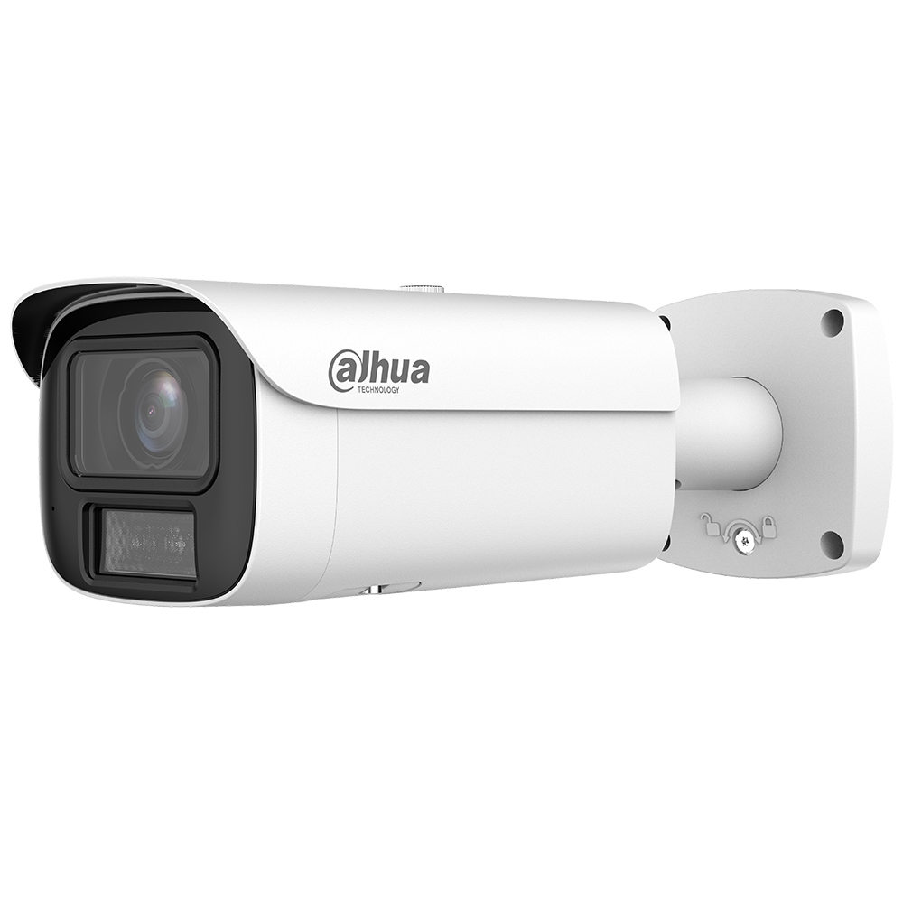 IP-Bullet-Kamera, 8 MP, 2,7 - 12 mm, IR 60 m, IP67, IK10, weiß