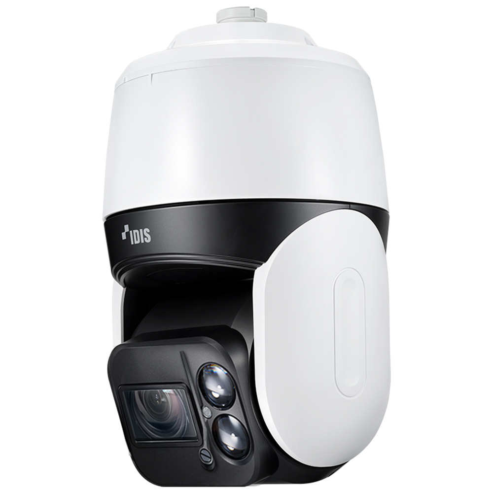 IP-PTZ-Kamera, 8 MP, 6,91 - 214,64 mm, IR 300 m, IP66, IK10, NDAA, weiß