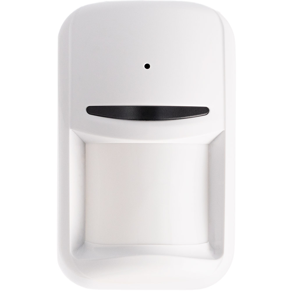 U-PROX Funk-PIR-Bewegungs- und Glasbruchmelder mit Vorhanglinse, 10m/7,5°, 8m/120°, 868 MHz, weiß-1