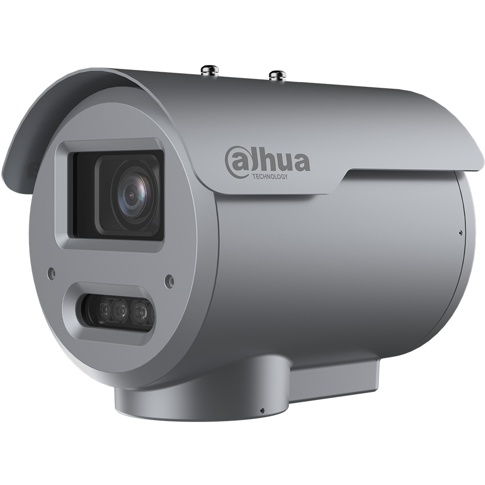 Dahua IP-Bullet-Kamera, 4 MP, 2,7 - 12 mm, IR 50 m, explosionsgeschützt, IP68, silber