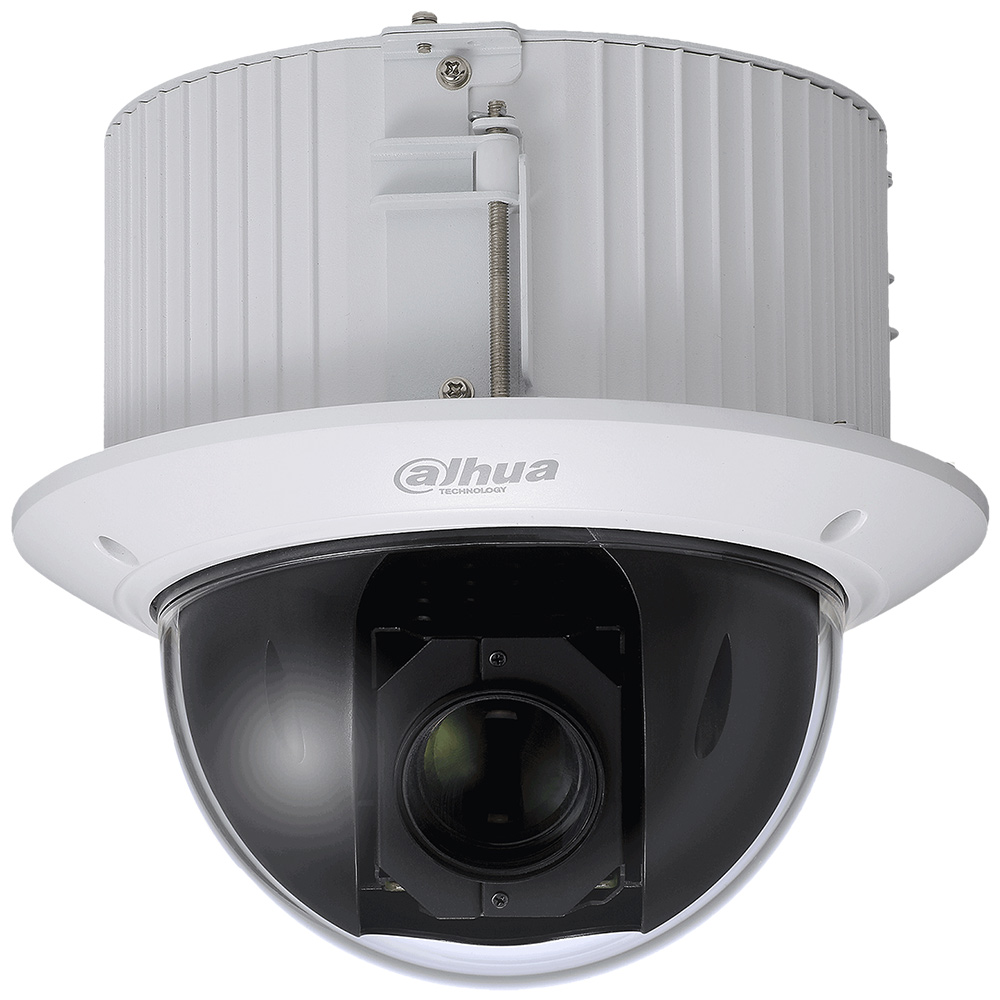Dahua IP-PTZ-Dome-Kamera, 4MP, 4,8-154mm, IK10, weiß-1
