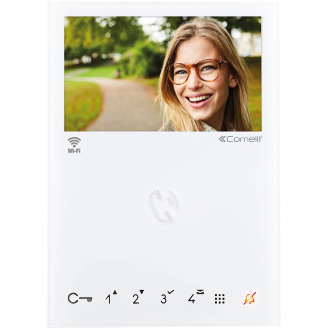 Comelit Innenstation Video, Mini HF, WiFi, weiss, SB2 - 6741