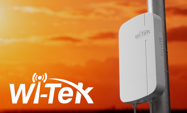 LTE-Antennen, Outdoor-Antenne, Wi-Tek-Gerät, Signalverstärker, Pfostenmontage