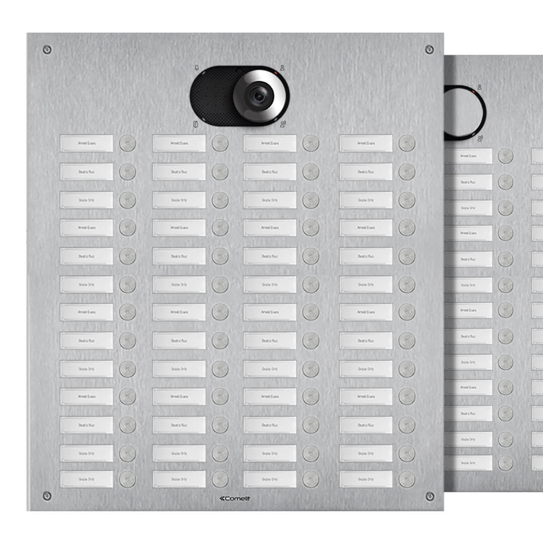 Comelit Frontplatte Switch, 52 Teilnehmer, 4-reihig, V4A - I