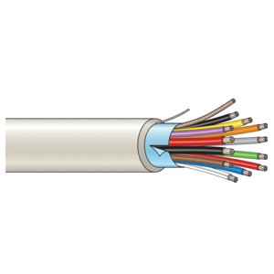 100 Meter Litzenkabel verstärkt 2x0,75 + 10x0,22qmm geschirm