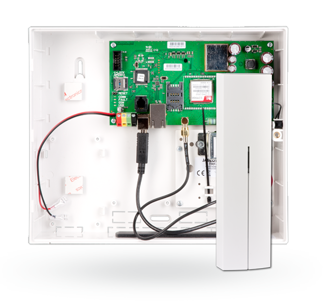 JA-101KRLAN Jablotron  Alarmzentrale mit eingebautem LAN, GSM