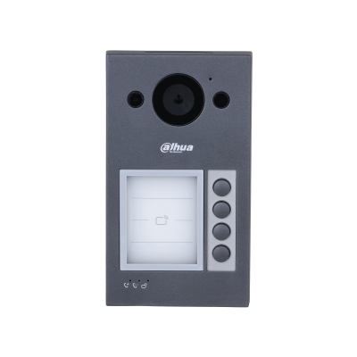 Dahua Außen-Zwei-Draht-Türsprechstelle, 2MP, grau DHI-VTO3312Q-P