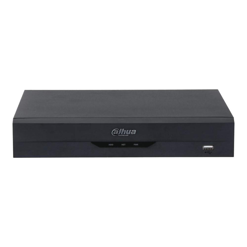 Dahua WizSense IP-Rekorder, 8 Kanäle, max. 16MP, H.265+, 1 SATA à 16TB-3