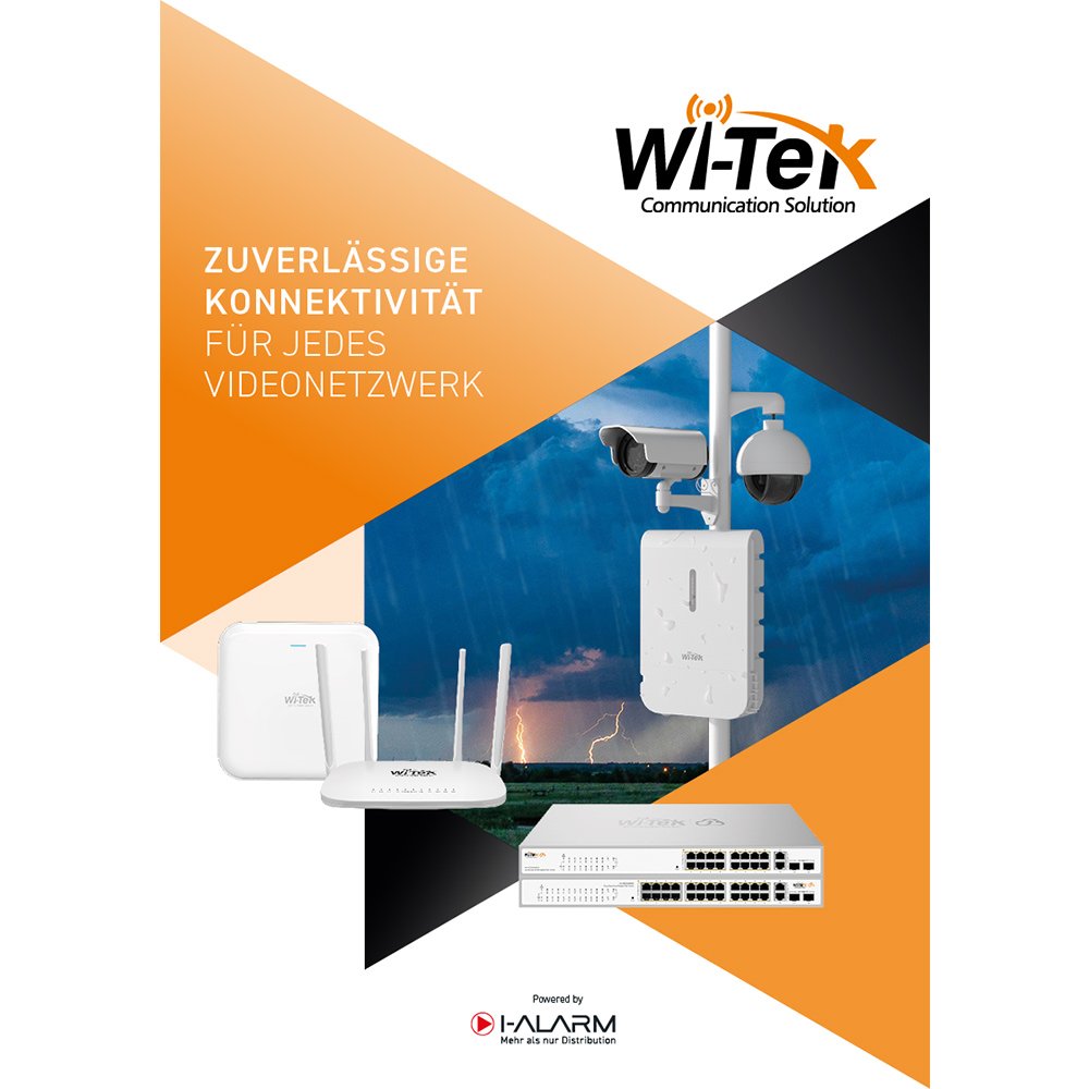 Titelseite Wi-Tek Broschüre Zuverlössige Konnektivität