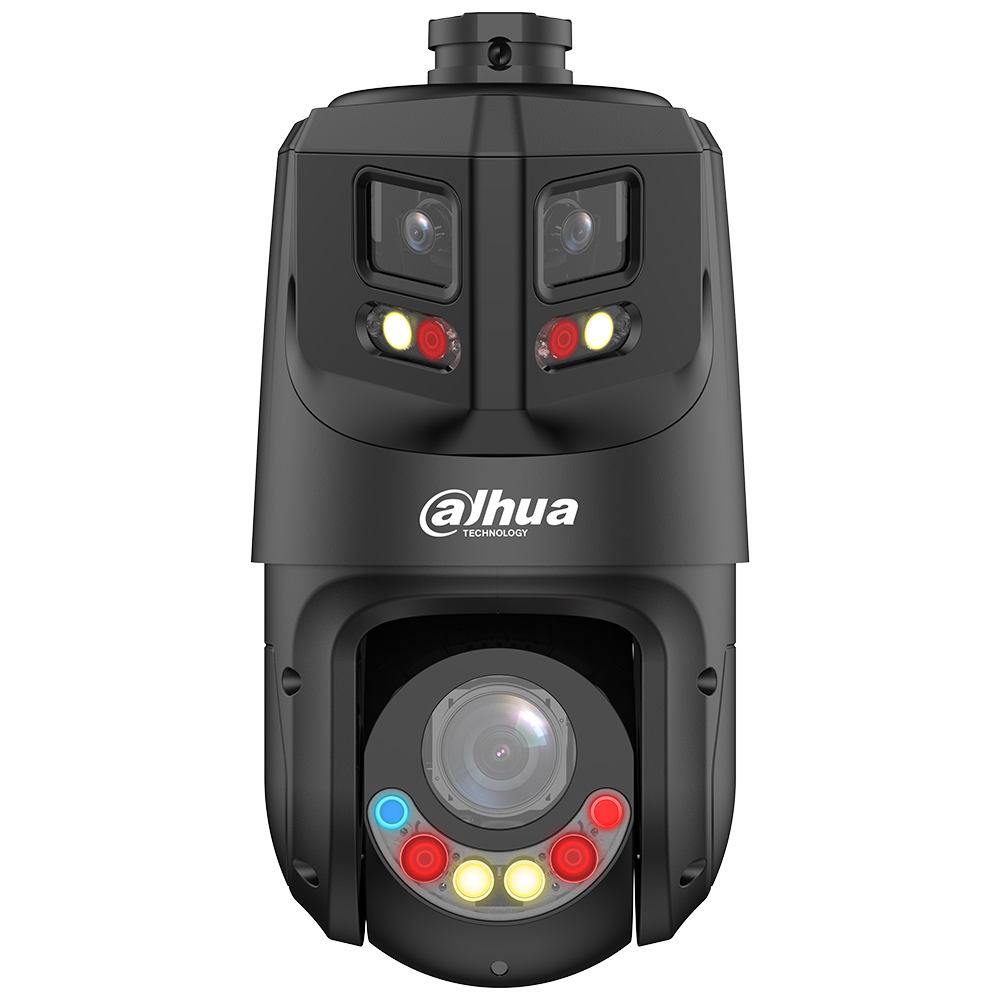 IP-PTZ-Dome-Kamera, 8/4MP, 2,8/5 -125 mm, IR 100m, IP66, schwarz