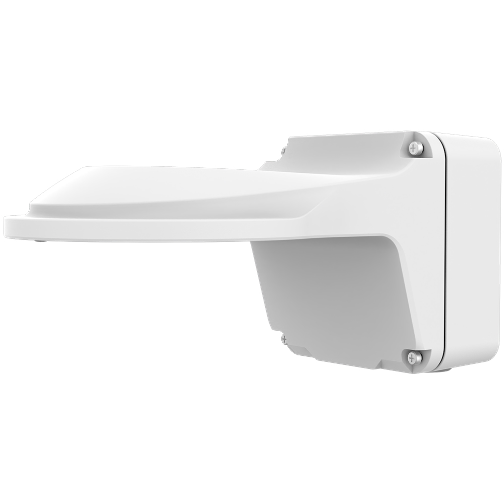 Wandhalterung, Metall, weiß