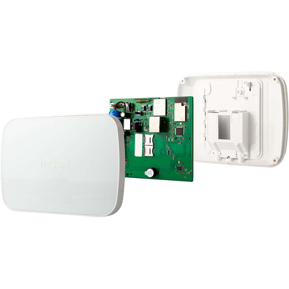 U-PROX Funk-Alarmzentrale, 250 Zonen, 150 Ausgänge, 868 - 868,6 MHz, 4G, LTE, Grad 2, weiß-6