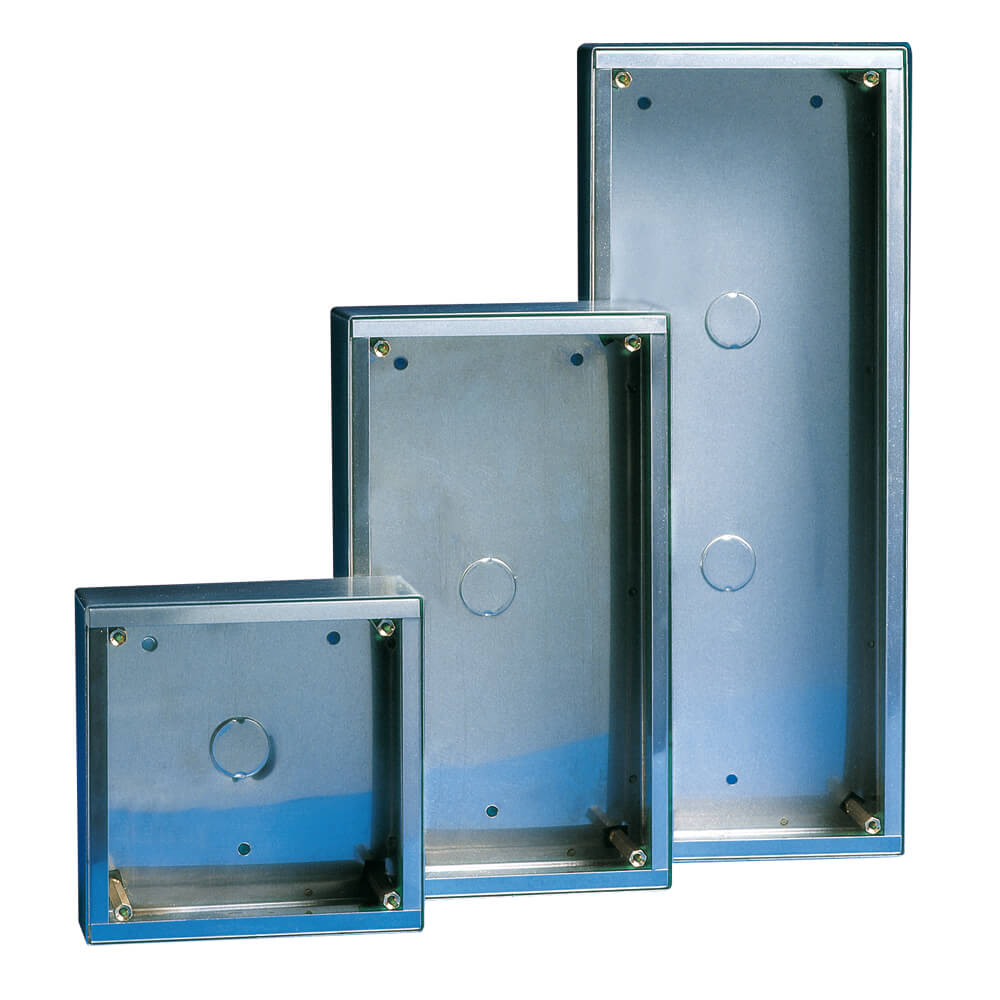 Comelit AP-Gehäuse Vandalcom, 1 Modul, Edelstahl - 31591