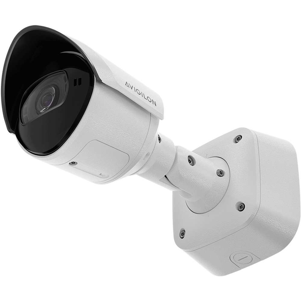 cctv-überwachungskamera, sicherheitskamera, außenkamera, bullet-kamera, weiße-gehäuse