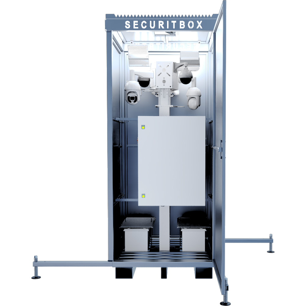 Securitbox Videoturm, simple, inkl. Dach-1