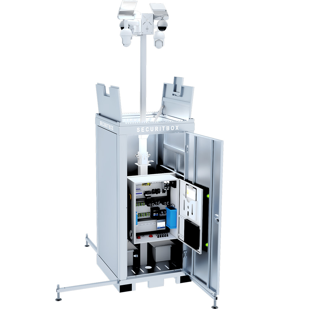 Securitbox Videoturm, easy, inkl. Dach-4