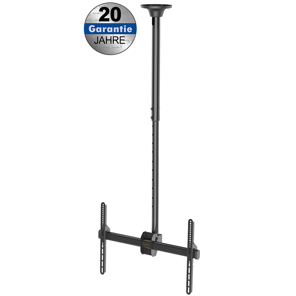 TV wall mount, Monitor mount, VESA mount, Black, Swivel mount