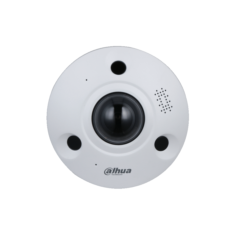 Dahua IP-Fisheye-Panorama-Kamera, 12MP, 1.85mm, IR 10m, DH-IPC-EBW81242P-AS-S2
