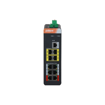Dahua Gigabit-Switch, 10 Ports, 6 Ports PoE, managed-3