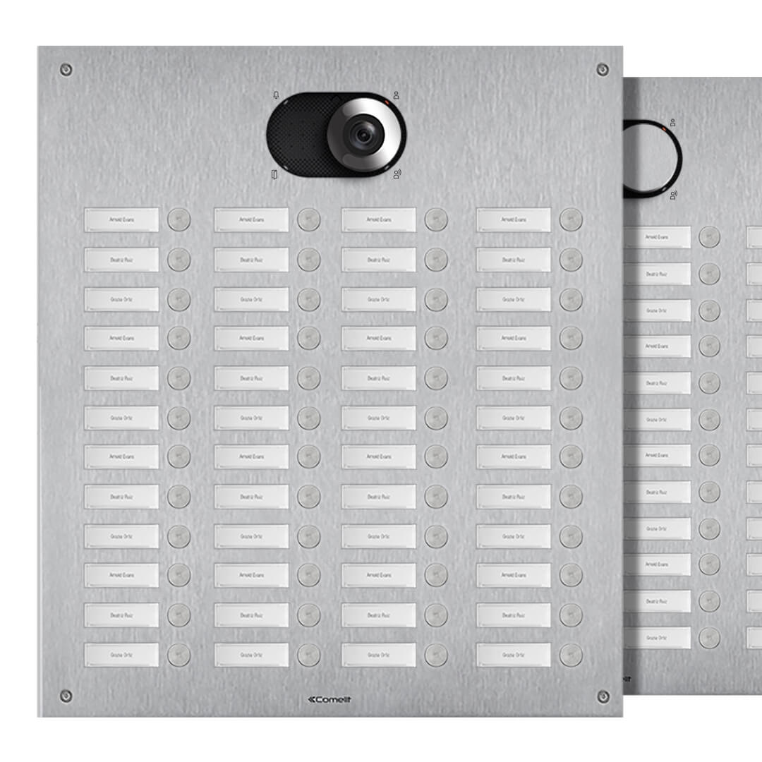 Comelit Frontplatte Switch, 48 Teilnehmer, 4-reihig, V4A - I