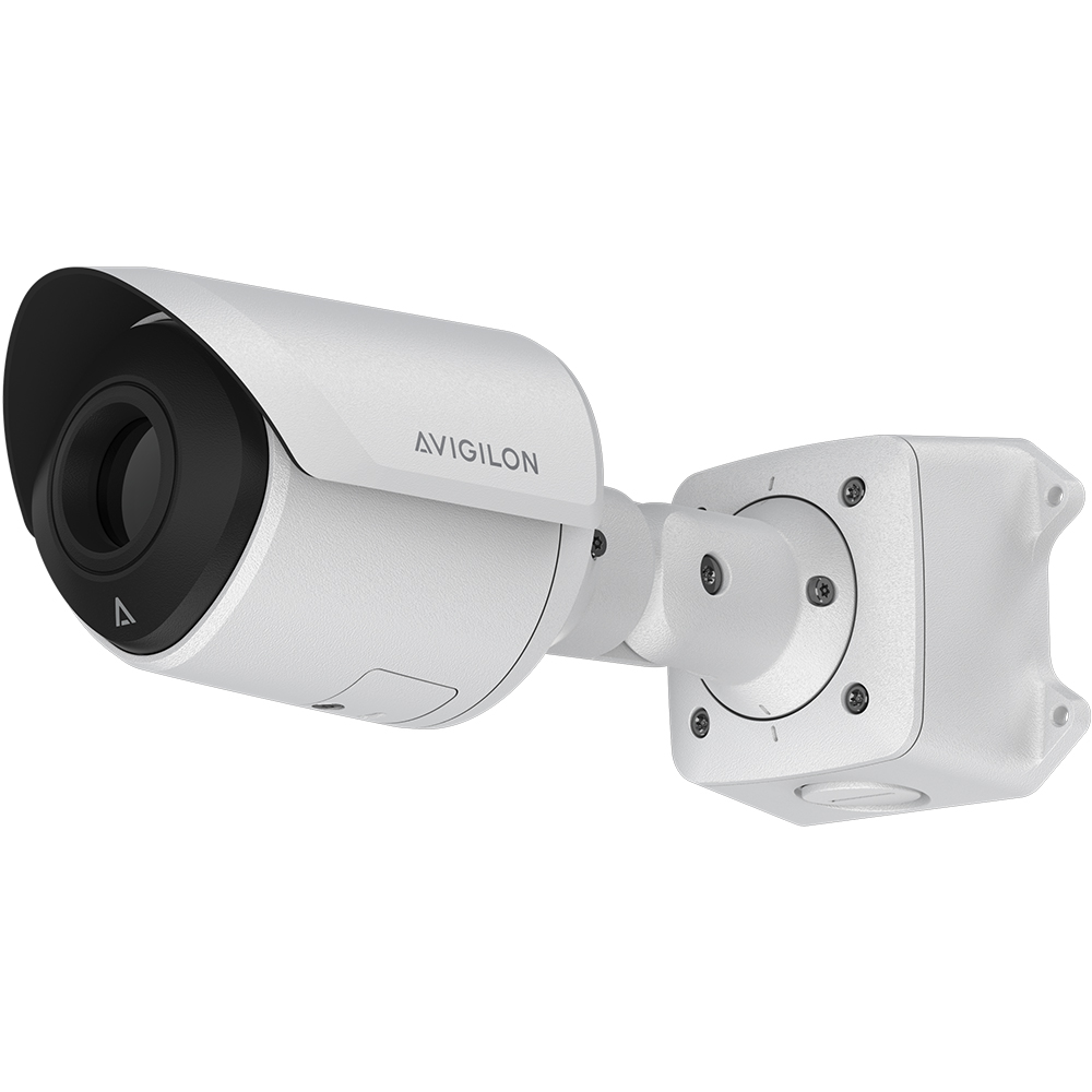 IP-Thermal-Bullet-Kamera, 24,3 mm, IK10, IP66, IP67, NDAA, weiß