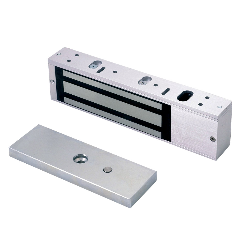 Eco Line Magnetverschluss mit 600 kg Haltekraft und Überwachung, Magnet und Gegenplatte