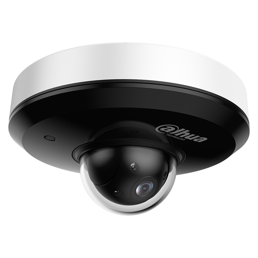 Dahua IP-Mini-PTZ-Dome-Kamera 4MP, 2,8 -12mm Vario, IR 20m, PoE, IP66-4