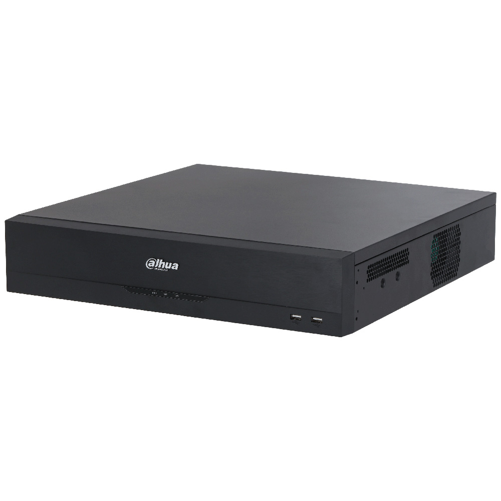 Dahua HD-CVI-Rekorder, 16 Kanäle, 32 Kanäle IP, bis 4K, H.265+, 8 SATA à 10TB-3