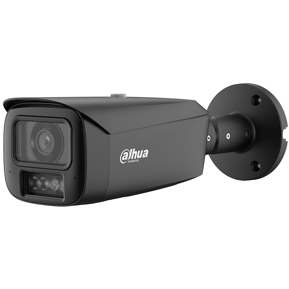 IP-Bullet-Kamera, 4 MP, 2,8 mm, IR 80 m, IP67, IK10, schwarz