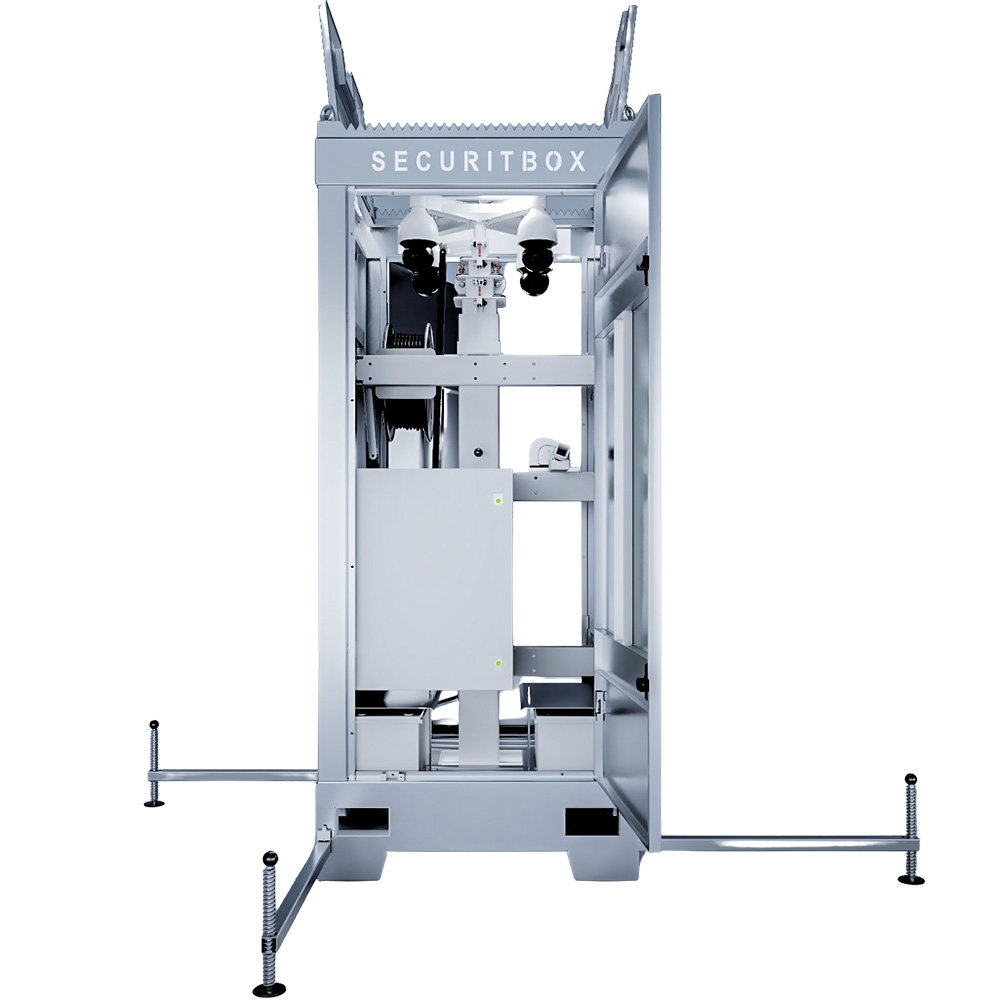 Securitbox Videoturm, professional, inkl. Dach-4