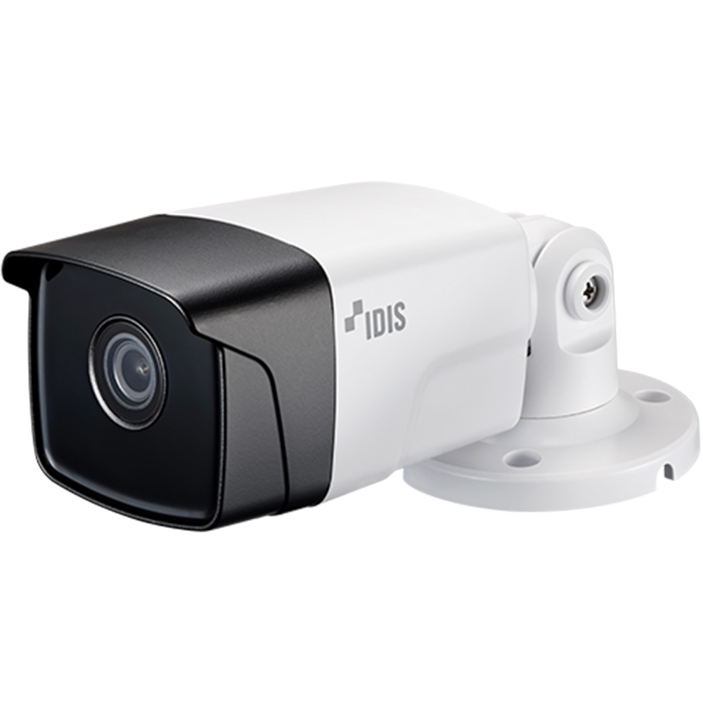 IDIS IP-Bullet-Kamera, 5MP, PoE, 4,3mm fix, IR20m, NDAA-1