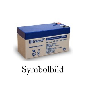 Akku 12V 1.3Ah UL1.3-12